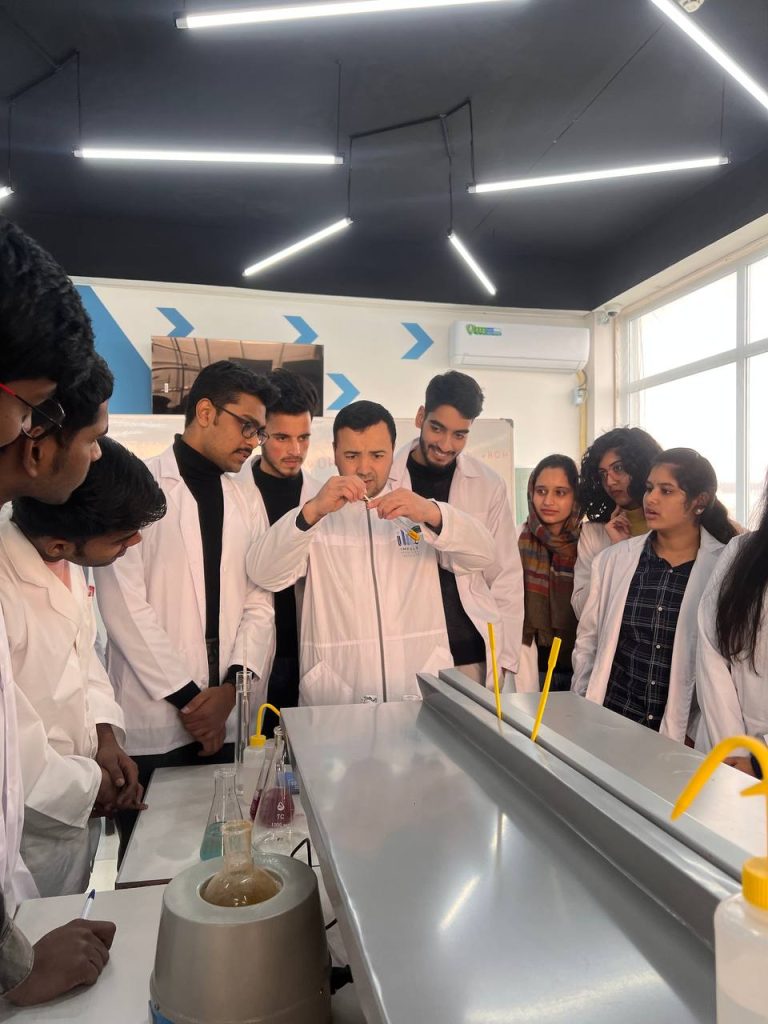 Impuls Medical Institute chemistry practical experiment